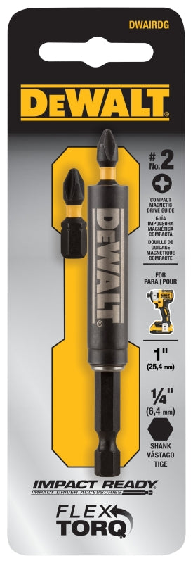 DEWALT DWAIRDG IR Drive Guide, 1/4 in Shank, Hex Shank, Stainless Steel