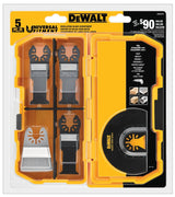 DEWALT DWA4216 Oscillating Blade Set, Metal