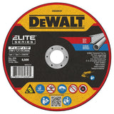 DEWALT ELITE Series DWA8954F Cutting Wheel, 7 in Dia, 0.045 in Thick, 7/8 in Arbor, 60 Grit, Zirconia Alumina Abrasive