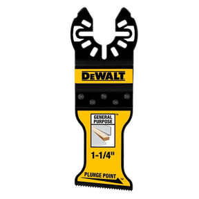DEWALT DWA4258 General-Purpose Oscillating Blade, 1-1/4 in, HSS