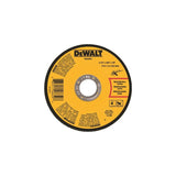 DEWALT DWA8051T10 Cut-Off Wheel, 4-1/2 in Dia, 0.045 in Thick, 7/8 in Arbor, Aluminum Oxide Abrasive, Pack of 10