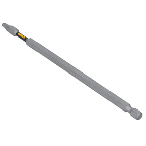 DEWALT TOUGHGRIP DWAF6SQ2TG1 Screwdriver Bit, #2 Drive, Square Drive, 1/4 in Shank, Hex Shank, 6 in L, Steel