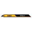 DEWALT ELITE SERIES DWAR12108CT-1 Reciprocating Saw Blade, 1 in W, 12 in L, 8 TPI, Carbide Cutting Edge