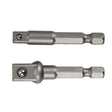 DEWALT Tough Grip DWASATG-2L Socket Adapter Set, 2 in L