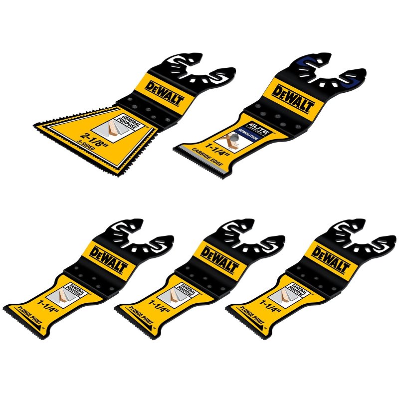 DEWALT DWA425RSET Oscillating Remodeling Assortment, Bi-Metal