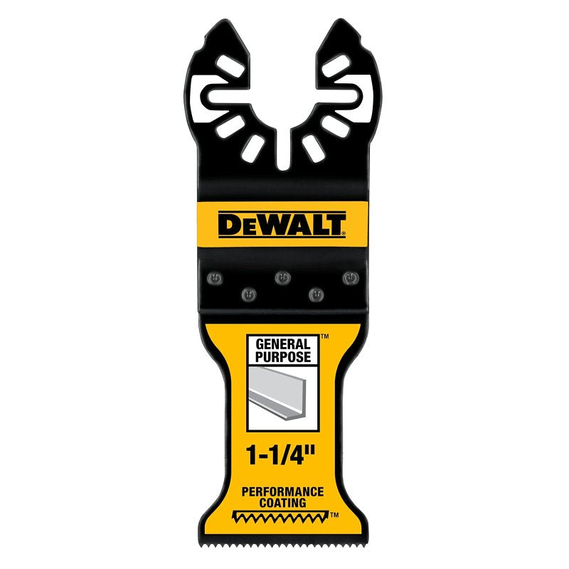 DEWALT DWA4209-3 Oscillating Tool Blade Set, 1-1/4 in, Bi-Metal