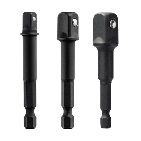 DEWALT ELITE Series DWAFADPTFT3 Socket Adapter Set, 3-Piece, HCS