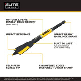 DEWALT ELITE Series DWAWDNS3PC Nail Cutting Spade Bit Set, 3-Piece, Steel