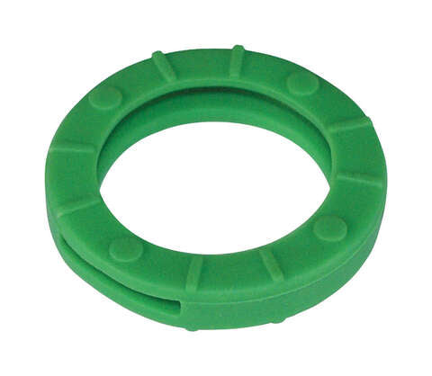 HILLMAN Plastic Assorted Bands/Caps Key Ring, Pack of 5