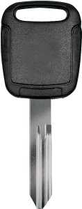 Hy-Ko 18NIS300 Key Blank, Brass, Nickel, For: Nissan Vehicle Locks