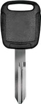 Hy-Ko 18NIS300 Key Blank, Brass, Nickel, For: Nissan Vehicle Locks