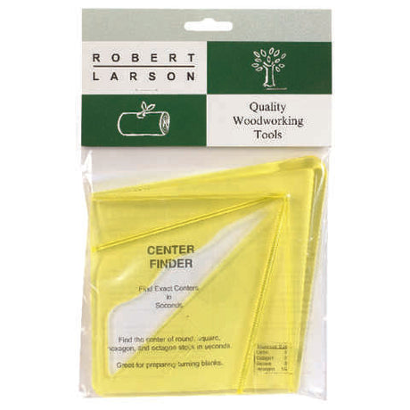 Robert Larson 9-1/2 in. L X 6 in. H Plastic Center Finder