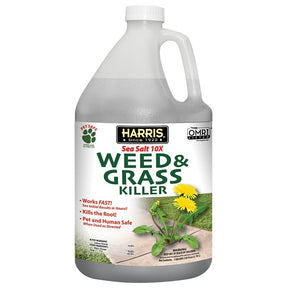 Harris CALSEAWEED-128 Weed and Grass Killer, Liquid, Clear, 128 oz