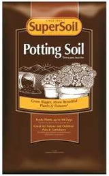 SuperSoil 72751490 Potting Soil, 1 cu-ft, Bag