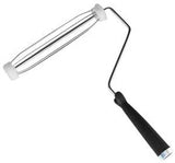 ProSource CFB9651-12 Roller Frame, 9 in L Roller, Metal Polypropylene Handle, Threaded Handle, Black Handle