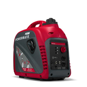 Powermate P0080501 Inverter Generator, 14.1 A, 120 VAC, Gasoline, 1.2 gal Tank, Engine Specifications: 80 cc