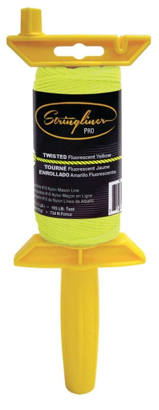 Stringliner 25012 Line Reel, 135 ft L Line, Fluorescent Yellow Line ...