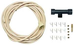 Orbit 20030 Basic Mist Cooling Kit, 3/8 in Connection, Brass/Stainless Steel