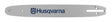 Husqvarna 597 53 32â€‘62 Replacement Bar, 18 in L Bar, 0.05 ga Gauge, 3/8 in TPI/Pitch, 62 -Drive Link