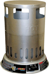 Reddy Heater LPC80 Convection Heater, Liquid Propane, 50000 to 80000 Btu, 2000 sq-ft Heating Area, Silver