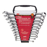 Ace Wrench Locker SAE Wrench Set 11.6 in. L 11 pc