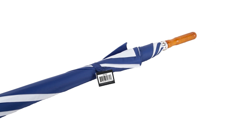Diamondback TF-06-RYL/WHT Umbrella, Round Canopy, Nylon Fabric, Royal Blue/White Fabric, 29 in OAH