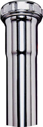 Plumb Pak PP12-6CP Pipe Extension Tube, 1-1/4 in, 6 in L, Slip-Joint, Brass, Chrome-Plated