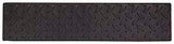 ProSource FH64091 Safety Tread, 17 in L, 4 in W, Diamond Pattern, Rubber, Pack of 12