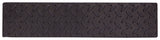 ProSource FH64091 Safety Tread, 17 in L, 4 in W, Diamond Pattern, Rubber, Pack of 12