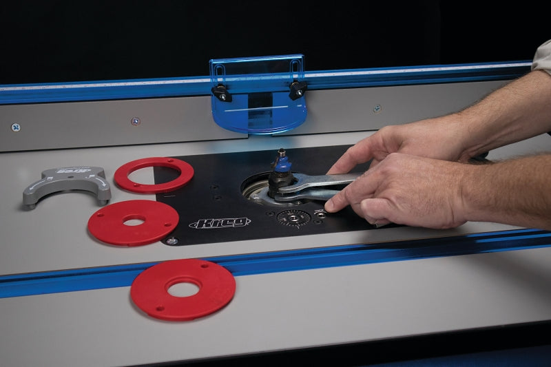 Kreg PRS5000 Precision Router Lift, Aluminum/Polymer/Steel, For: All Kreg Router Tables and Many Competitive Brands