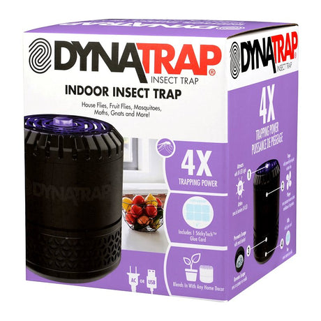 Dynatrap DT152 Indoor Insect Trap, Black