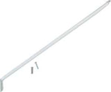 ClosetMaid 71924 Support Bracket, 16 in L, 2 in H, Steel, White, Pack of 36