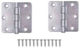 ProSource LR-110-PS Door Hinge, 3 in H Door Leaf, 3 in W Door Leaf, 2 mm Thick Door Leaf, 3 in L x 3 in W in, Steel