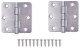ProSource LR-110-PS Door Hinge, 3 in H Door Leaf, 3 in W Door Leaf, 2 mm Thick Door Leaf, 3 in L x 3 in W in, Steel