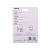 ProSource 20333ZCB-PS Spring Hinge, 1-3/8 in Thick Door Leaf, 2-3/4 in L x 2-9/16 in W, Steel, Zinc, 6-Mounting Hole