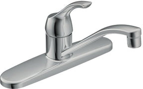 Moen Adler Series CA87526 (87585) Kitchen Faucet, 1.5 gpm, Stainless Steel, Chrome-Plated, Deck Mounting, Lever Handle