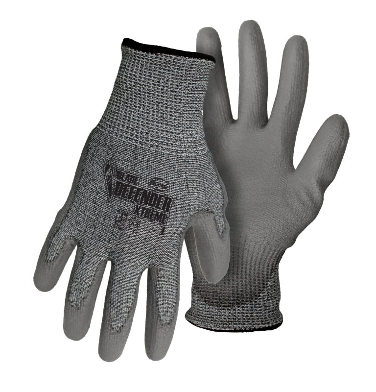 Boss Blade Defender 7000X Gloves, XL, 28.05 in L, PU Coating, Glass Fiber/HPPE/Polyester/Spandex Glove