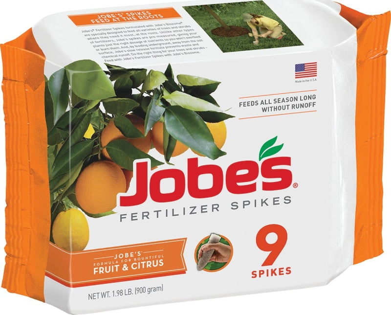Jobes 01312 Fertilizer Box, Spike, 8-11-11 N-P-K Ratio