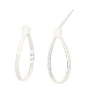 Gardner Bender 46-104 Cable Tie, 6/6 Nylon, Natural, 4 in L, 100/PK