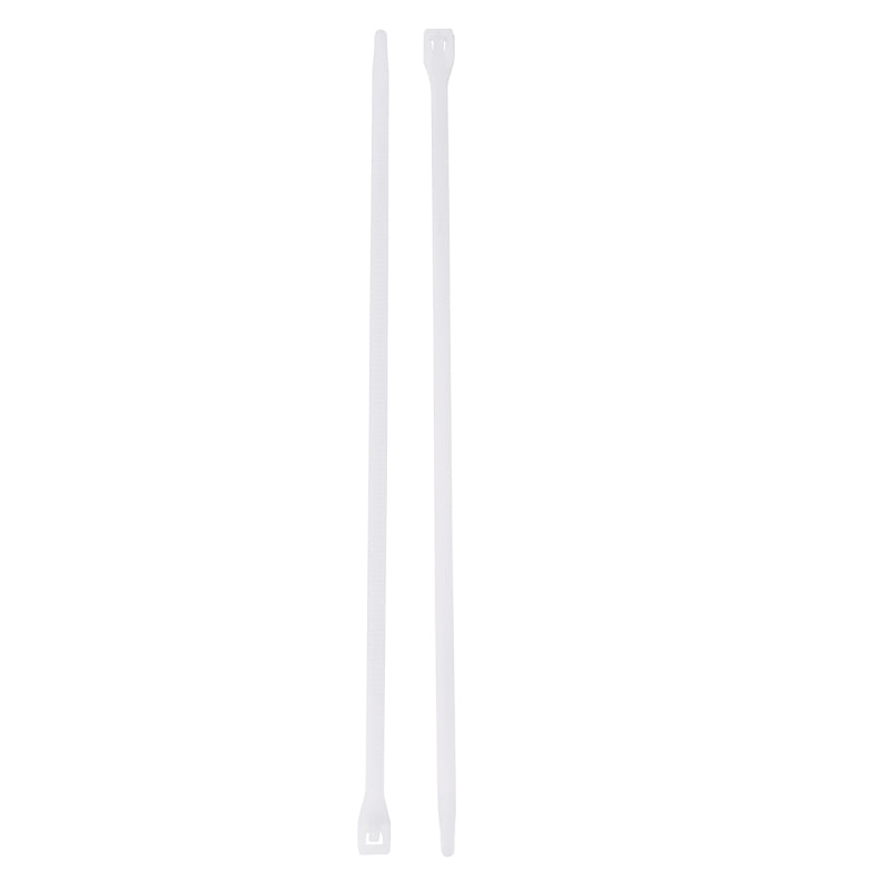 Gardner Bender 46-308 Cable Tie, 2 in Max Bundle Dia, Double-Lock Locking, 6/6 Nylon, Natural