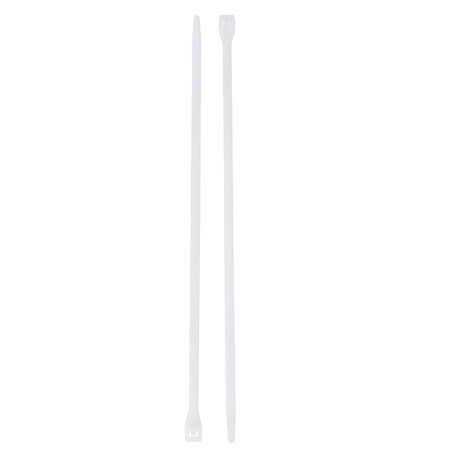 Gardner Bender 46-308 Cable Tie, 2 in Max Bundle Dia, Double-Lock Locking, 6/6 Nylon, Natural