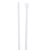 Gardner Bender 46-308 Cable Tie, 2 in Max Bundle Dia, Double-Lock Locking, 6/6 Nylon, Natural, 8 in L, 100/PK