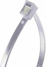 Gardner Bender 46-314SC Cable Tie, 0.3 in Max Bundle Dia, Double-Lock Locking, 6/6 Nylon, Natural, 14 in L, 50/PK