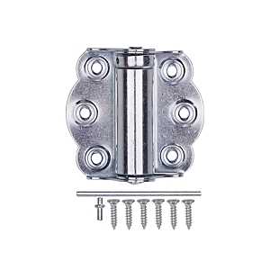 ProSource LR-112Z-PS Screen/Storm Door Hinge, 2-3/4 in W, Steel, Zinc, 6-Mounting Hole, No Loose Pin
