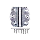 ProSource LR-112Z-PS Screen/Storm Door Hinge, 2-3/4 in W, Steel, Zinc, 6-Mounting Hole, No Loose Pin