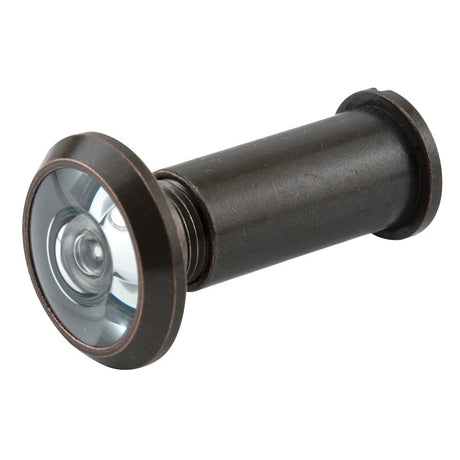 Defender Security U 10313 Door Viewer, 180 deg Viewing, 1-3/8 to 2-1/8 in Thick Door, Solid Brass, Classic Bronze, Pack of 2