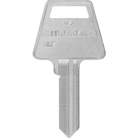 HILLMAN Traditional Key House/Office Universal Key Blank Single, Pack of 10