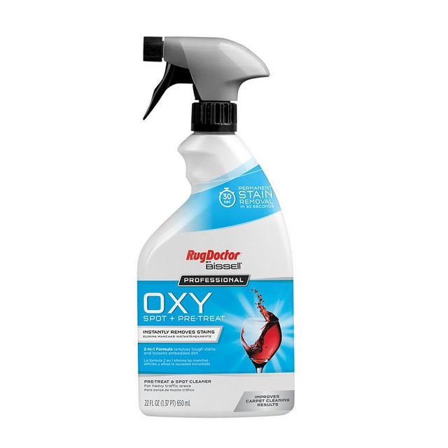 RugDoctor Professional Series 5158 Oxy Spot and Pre-Treat, 22 oz Bottle, Liquid, Medicinal, Clear, Pack of 6
