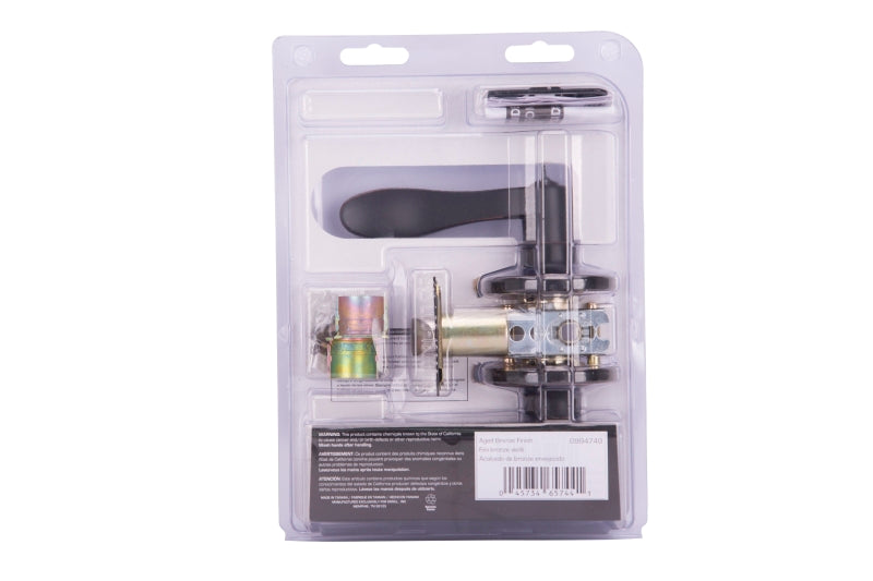 ProSource LYEX01V-PS Privacy Lever, Zinc, Reversible Hand, 3 Grade