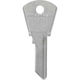 HILLMAN Traditional Key House/Office Universal Key Blank Single, Pack of 10